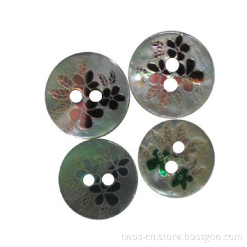 Agoya shell button